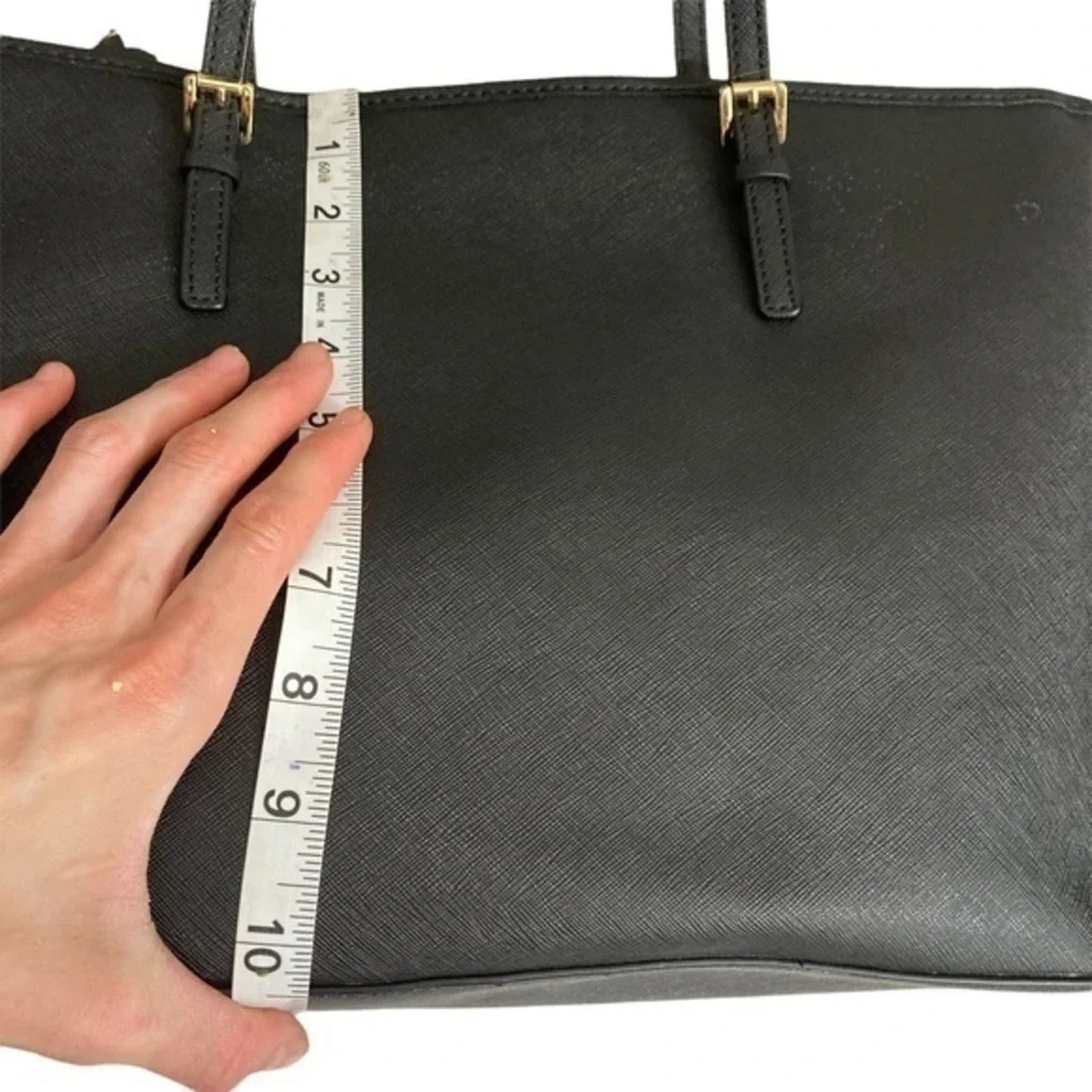 Michael kors black saffiano leather tote bag - Picture 3 of 10